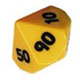Jumbo 10 sided Place Value Dice tens units
