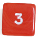 Multi-sided dice 6 faces Opac