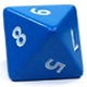 Multi-sided dice 8 faces Opac