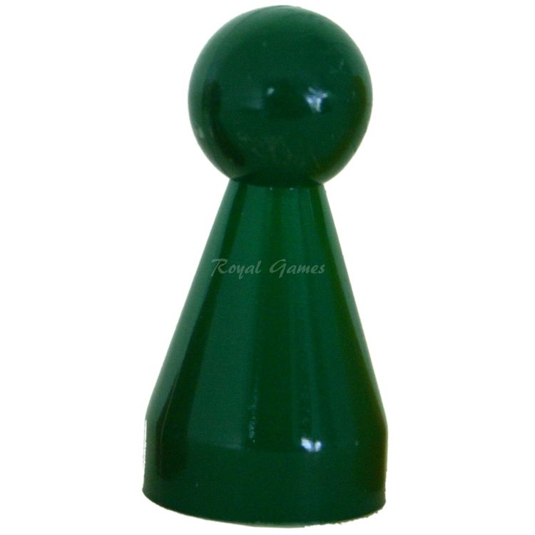 Green plastic Pawn 20 x 40