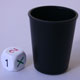 Set Quiniela with box ( 1 cup + 3 dice 16 mm.)