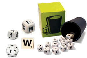 Letter dice - Letter tiles