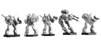 Figurines Steel Wariors