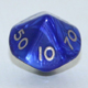 Polydice 10 sides Pearl (00-90)